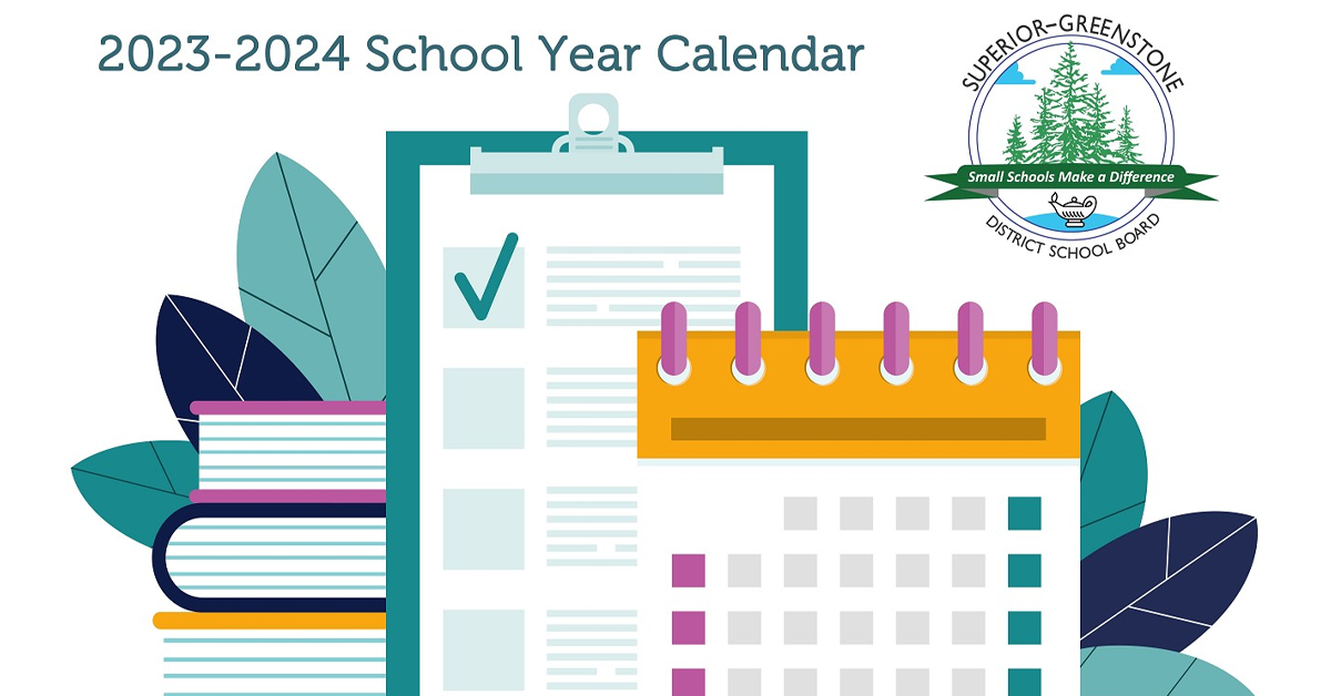 2023-2024 school year calendar link graphic